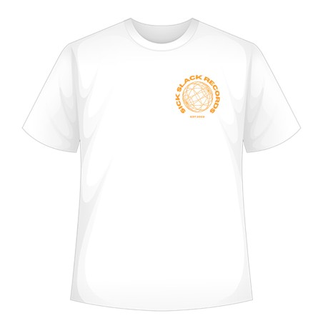 "Sick Slack Records" Póló (Fehér)