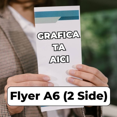 Pliant A6 (Față și Verso)
