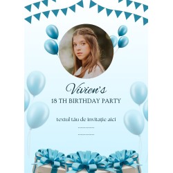 Szülinapi Meghívó (2. Modell)