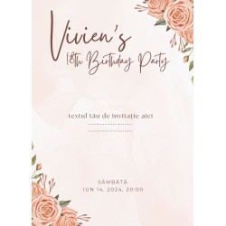 Szülinapi Meghívó (5. Modell)