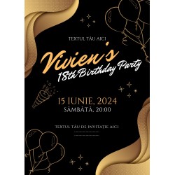 Szülinapi Meghívó (7. Modell)