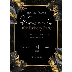 Szülinapi Meghívó (8. Modell)