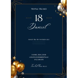 Szülinapi Meghívó (9. Modell)