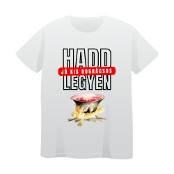 Tricou Alb Gulaș ("Hadd legyen!")