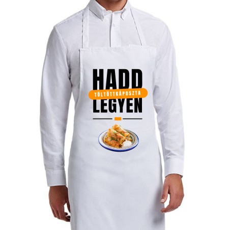 "Hadd legyen töltöttkáposzta!" Konhyai kötény