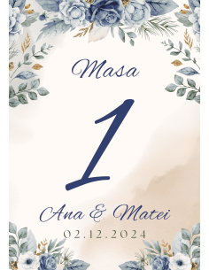 Număr de Masă (Model 1)