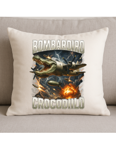 Pernă "Bombardiro Crocodilo"