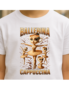 Tricou pentru copii "Ballerina Cappuccina"