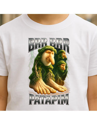 "Brr Brr Patapim" Fehér gyerek póló