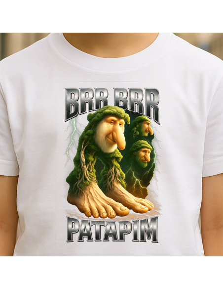 "Brr Brr Patapim" Fehér gyerek póló