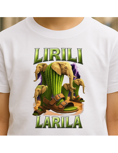 Tricou pentru copii "Lirili Larila"